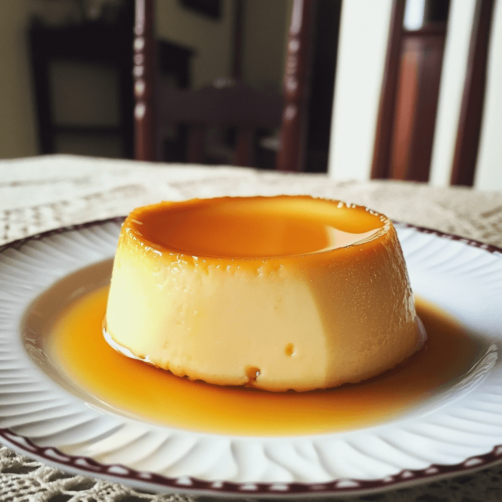 flan de huevo