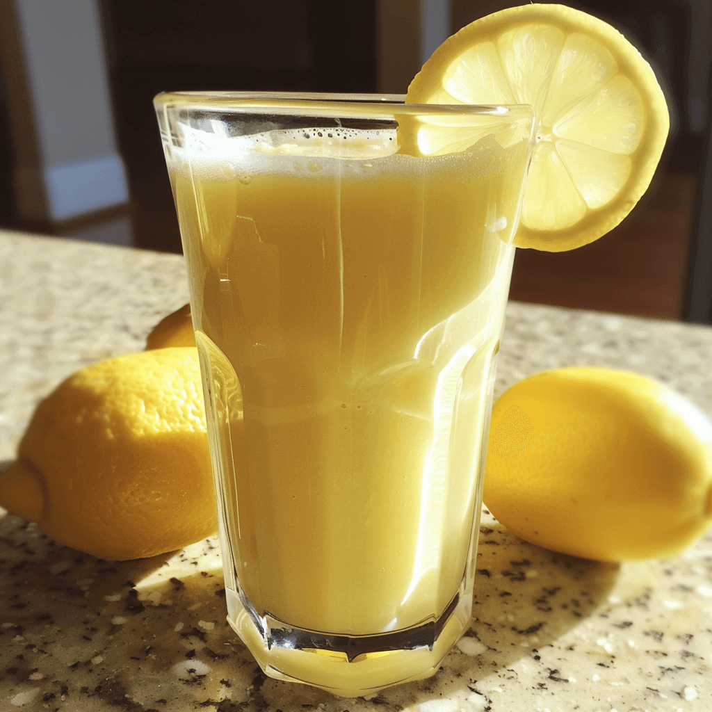 batido de limon