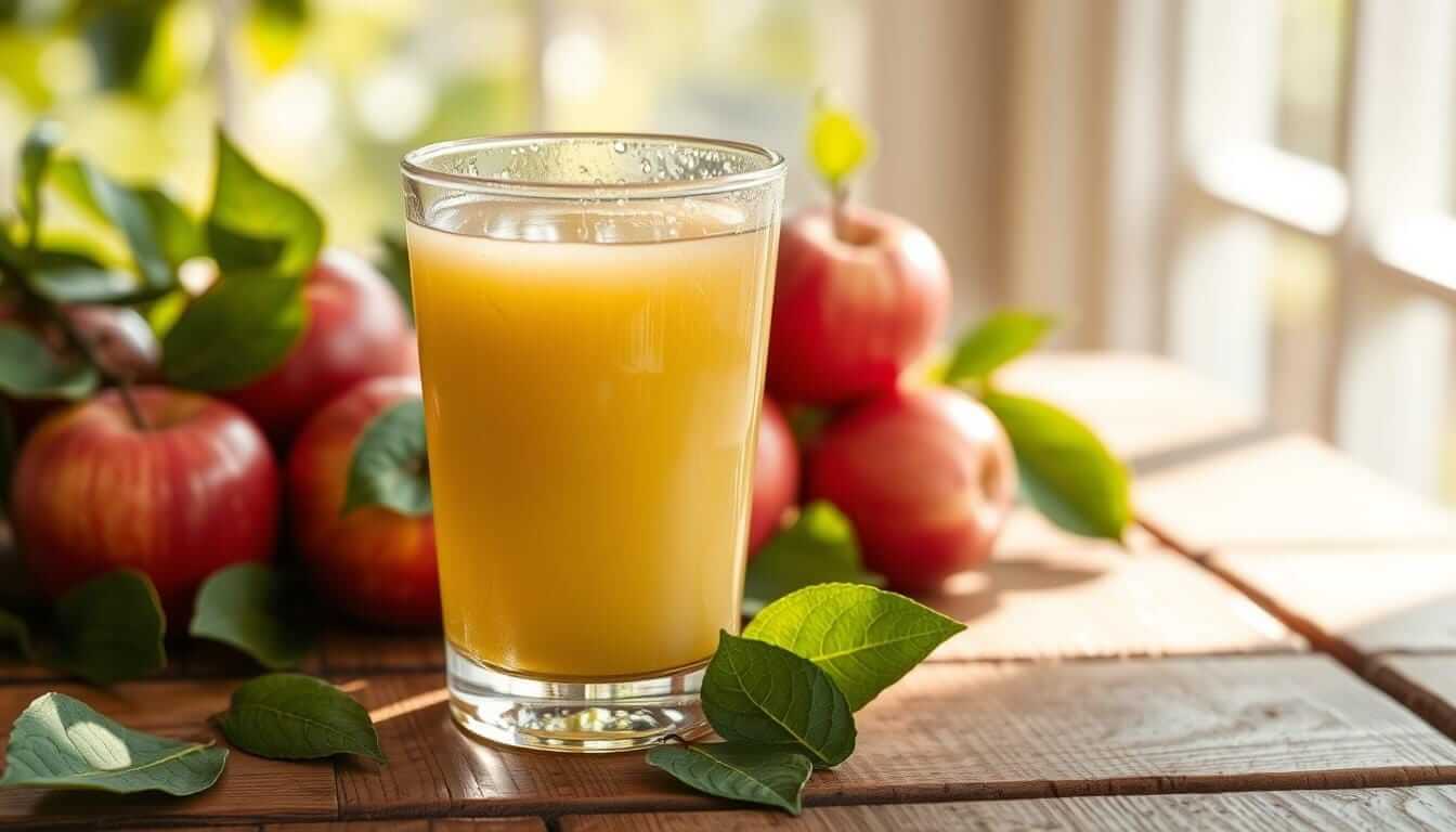 jugo de manzana