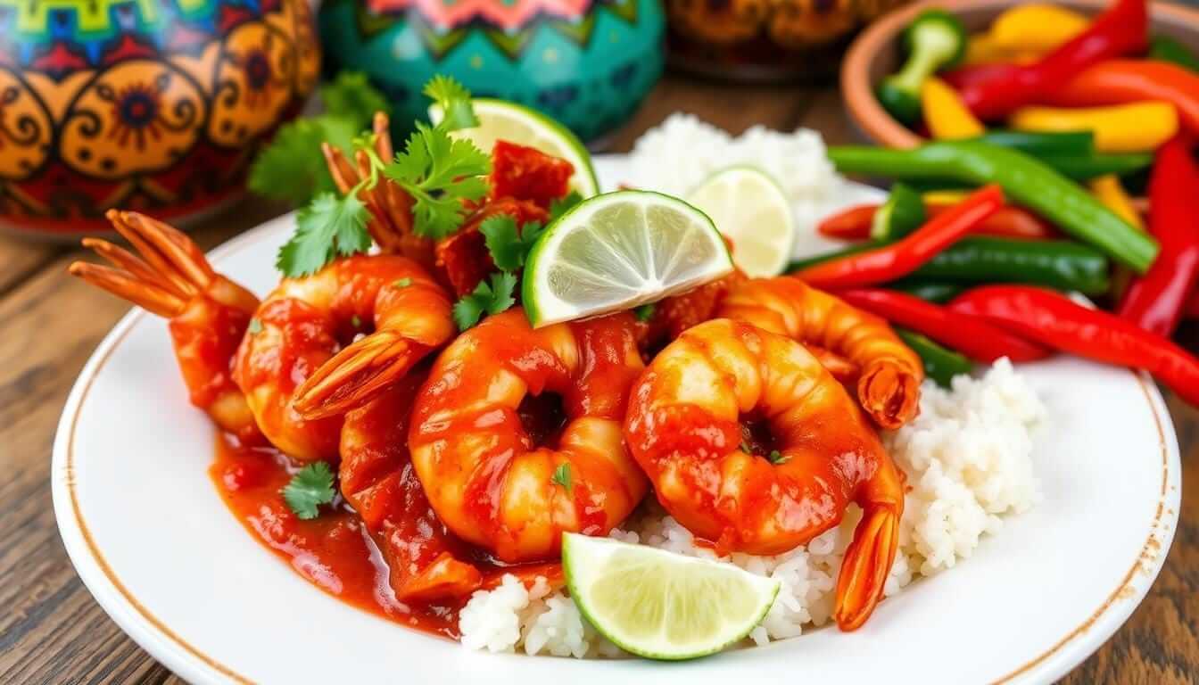 Camarones a la diabla