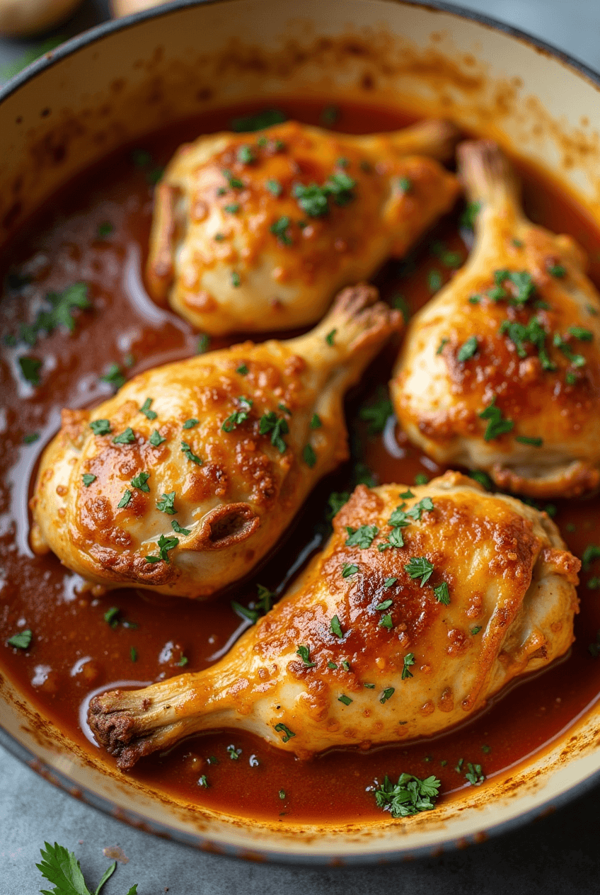 pollo con cerveza
