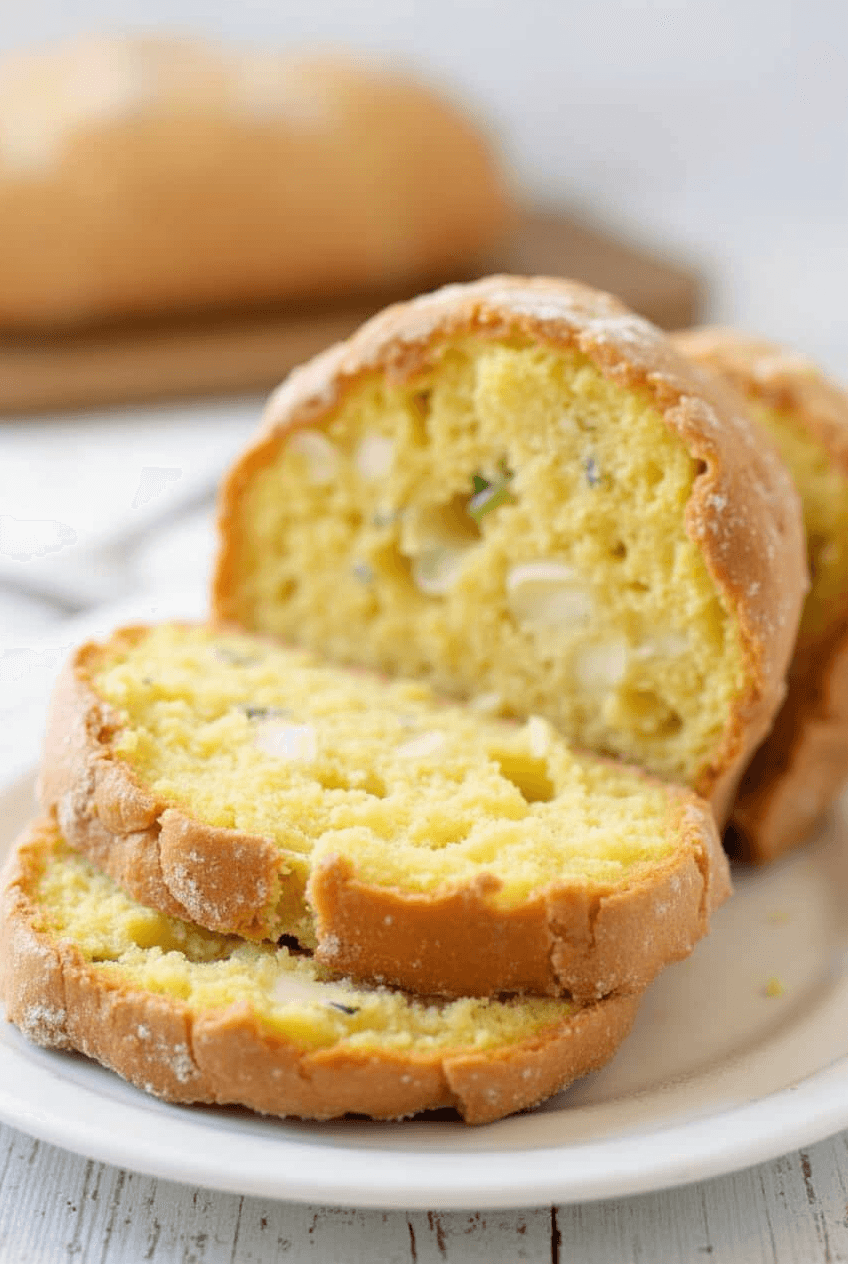 Pan de Maicena con Queso en Sartén