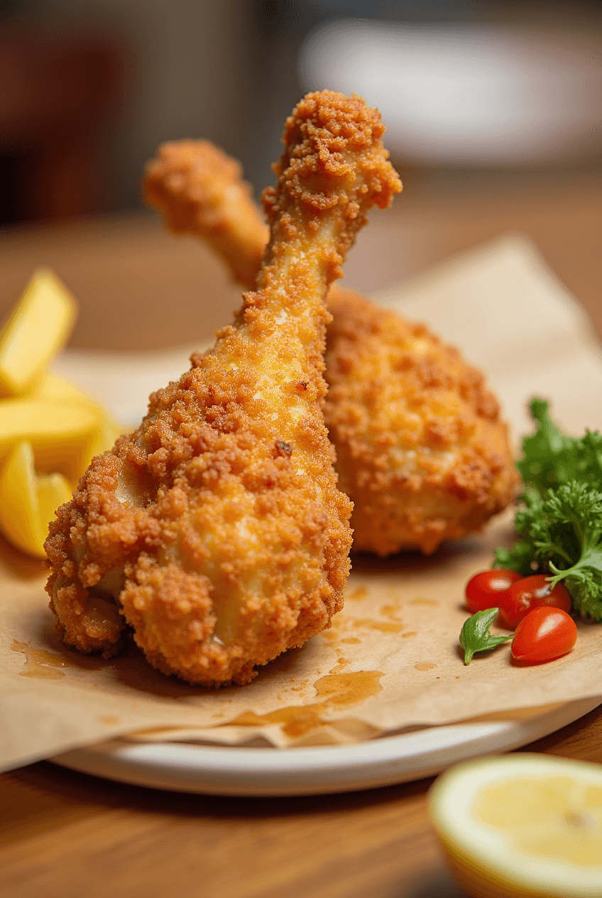 Pollo Frito Crujiente para Negocio