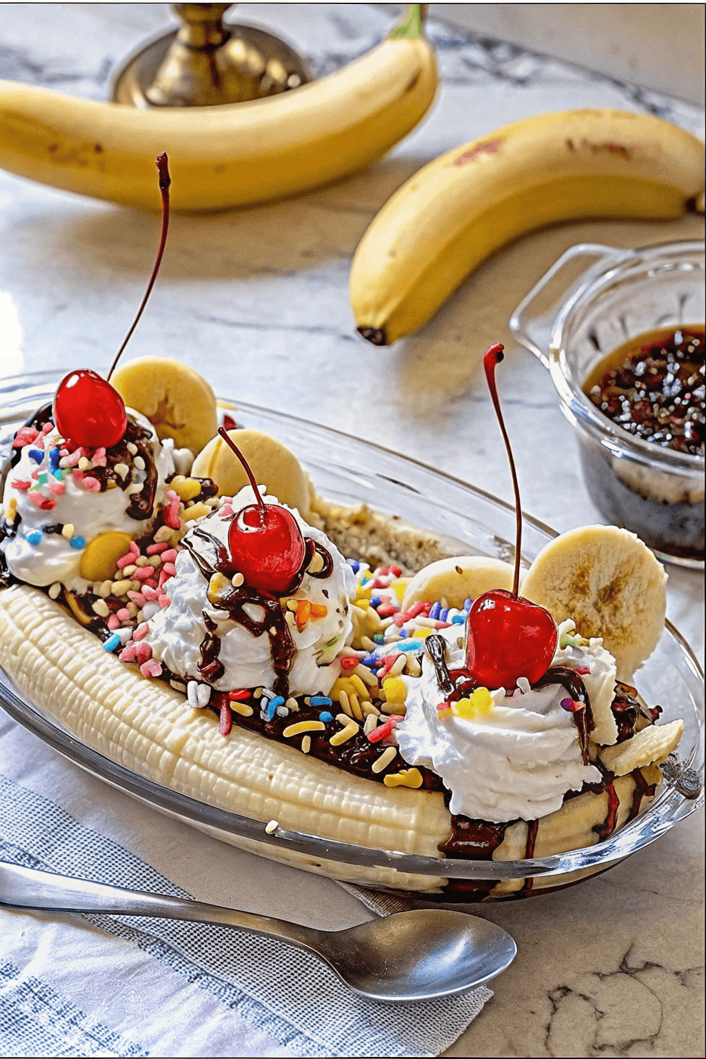 Receta De Banana Split Vegano