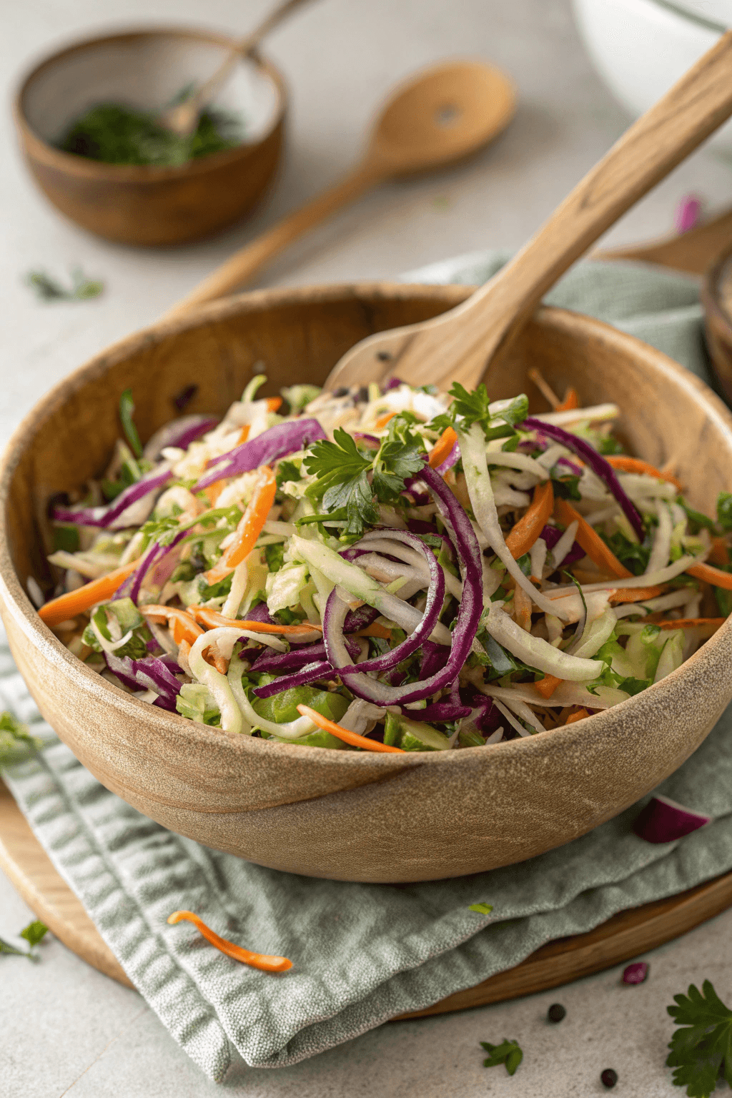 Receta De Coleslaw Vegana