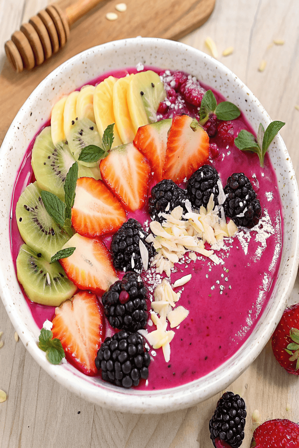 Receta De Smoothie Bowl Arcoíris