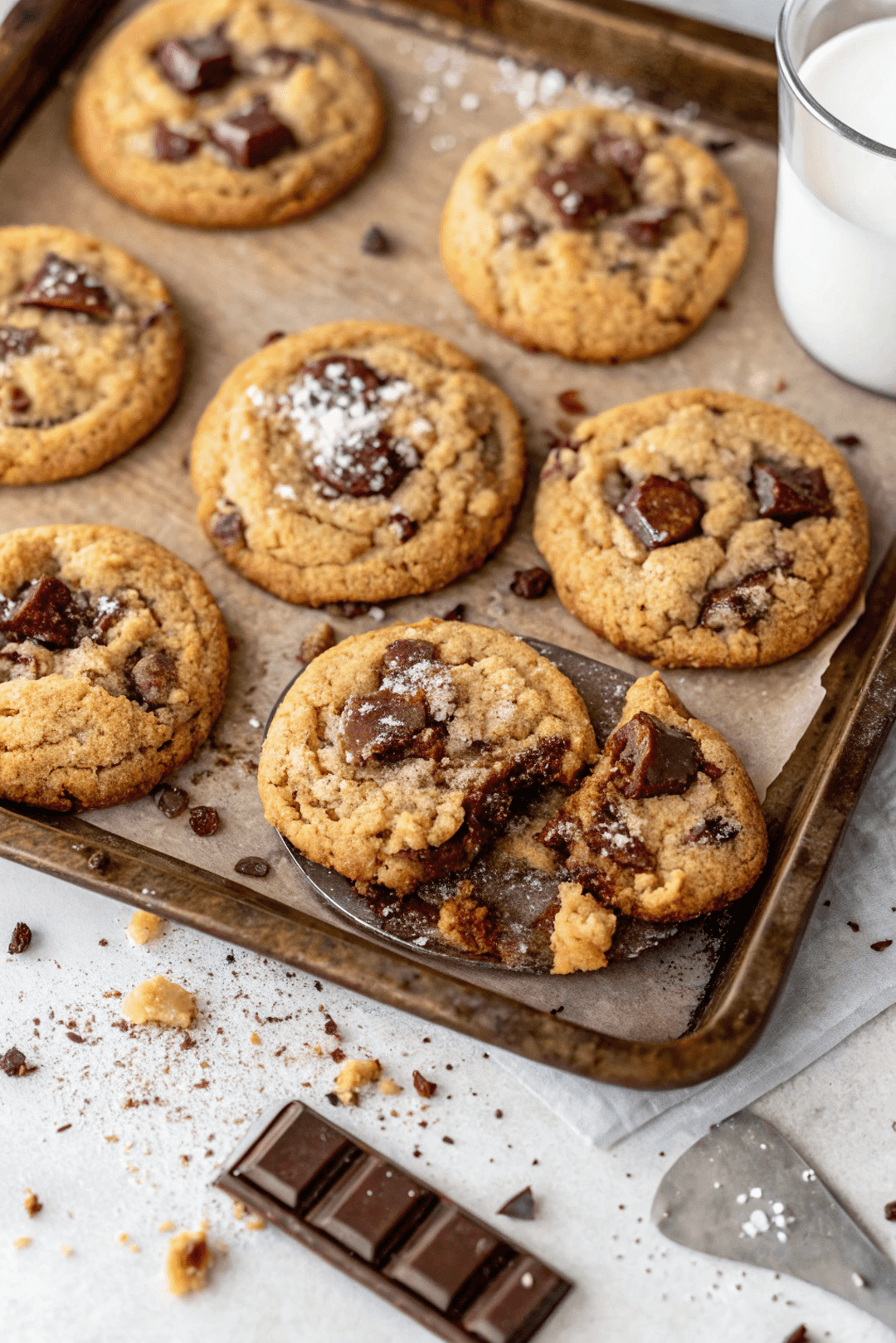 Receta de Galletas de Mantequilla con Chispas de Chocolate
