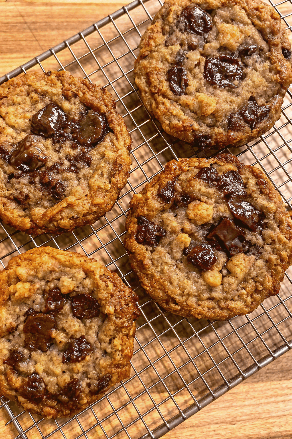 Receta de Galletas de plátano y chocolate