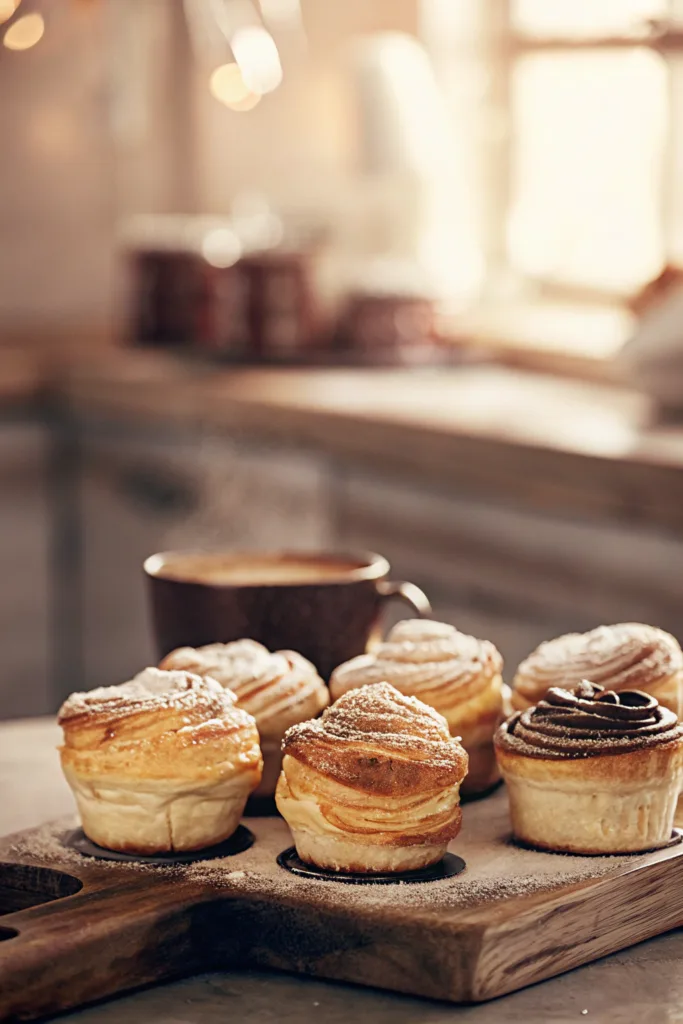 receta de cruffins fáciles