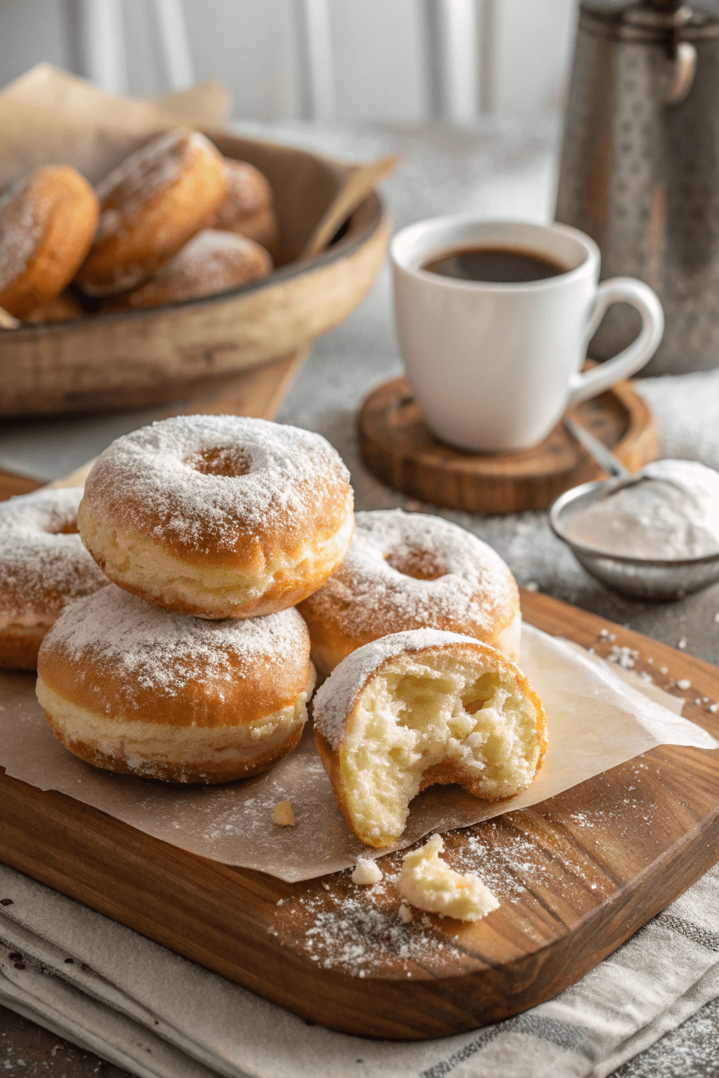 Donas con Azúcar Glas