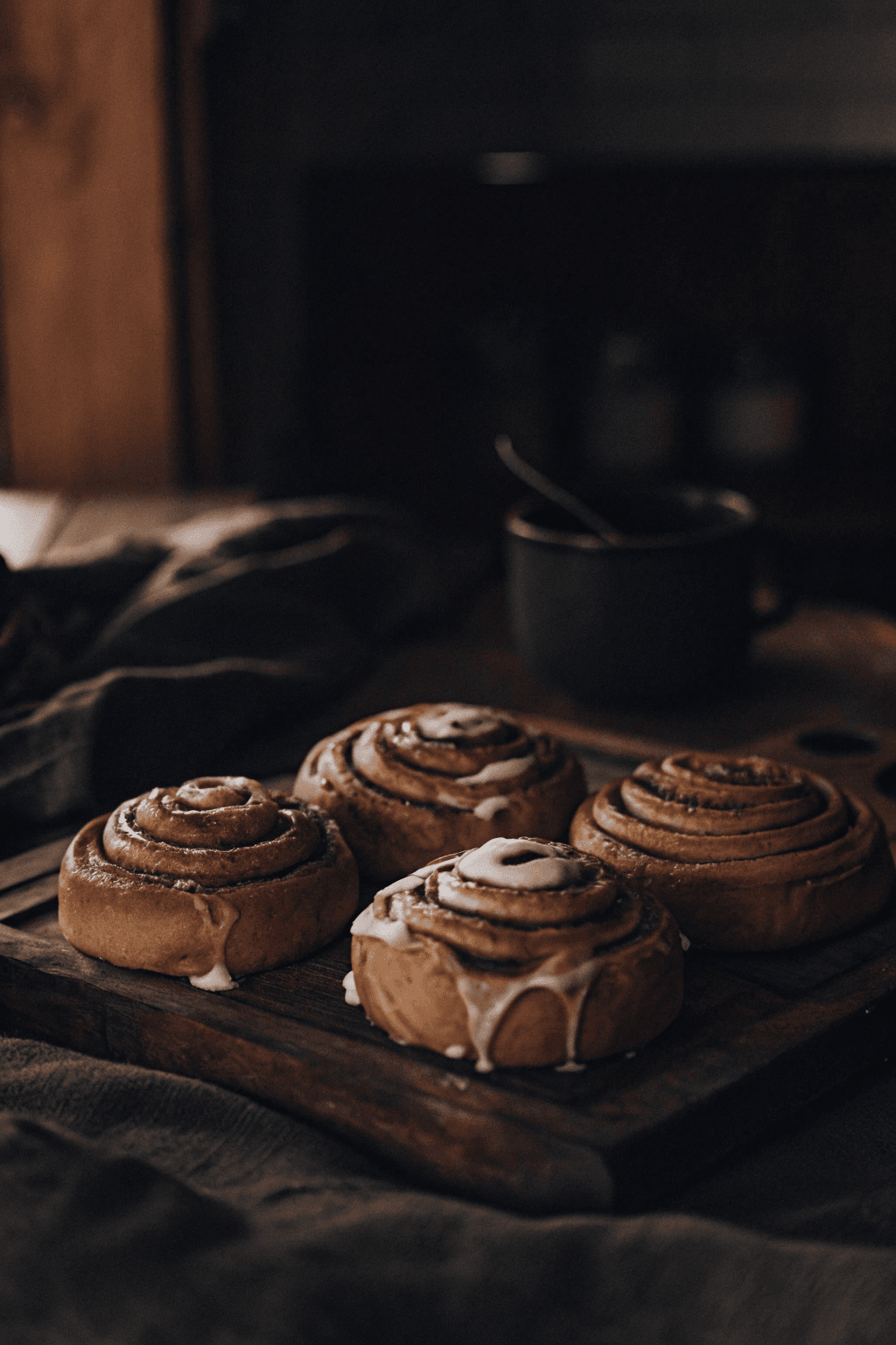 Rollos de Canela con Pan de Plátano