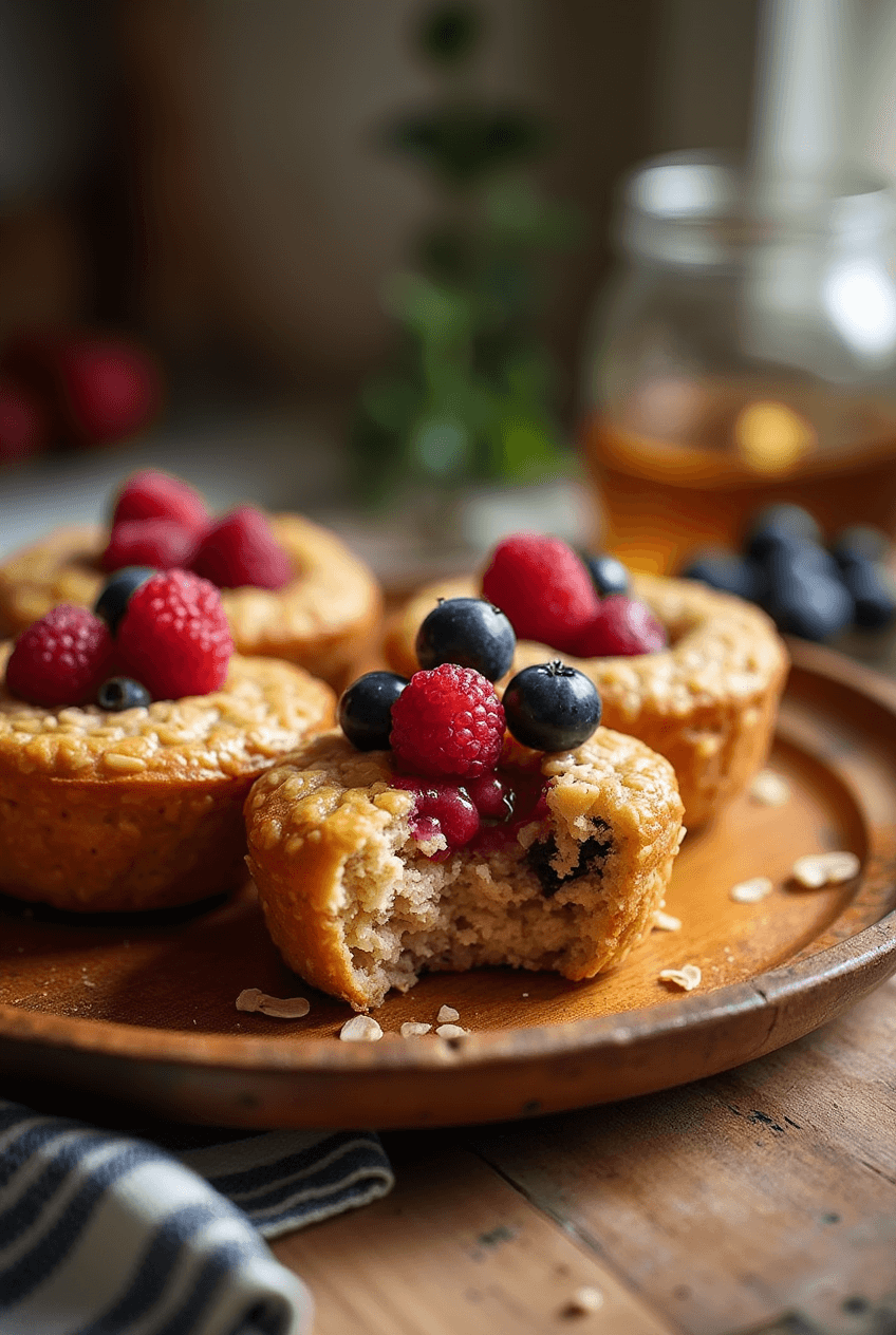 Tazas de Avena al Horno