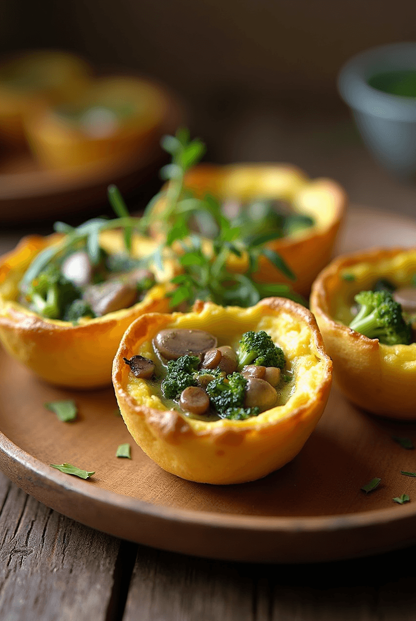 Receta de tazas de huevo