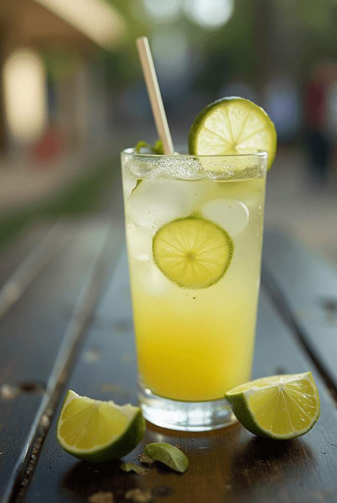 bebida detox de limón