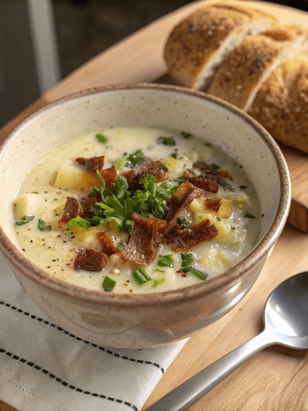 Receta De Sopa De Patata