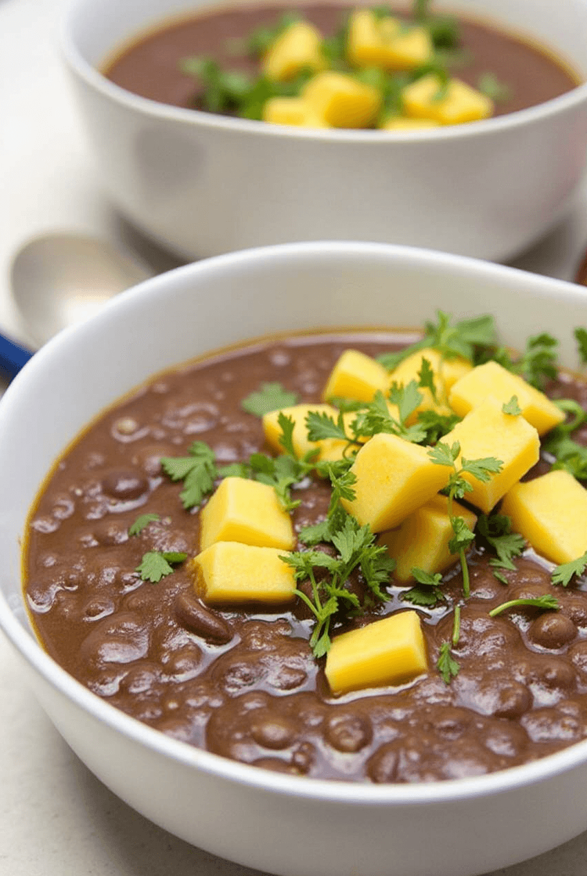 Receta De Sopa De Alubias Negras