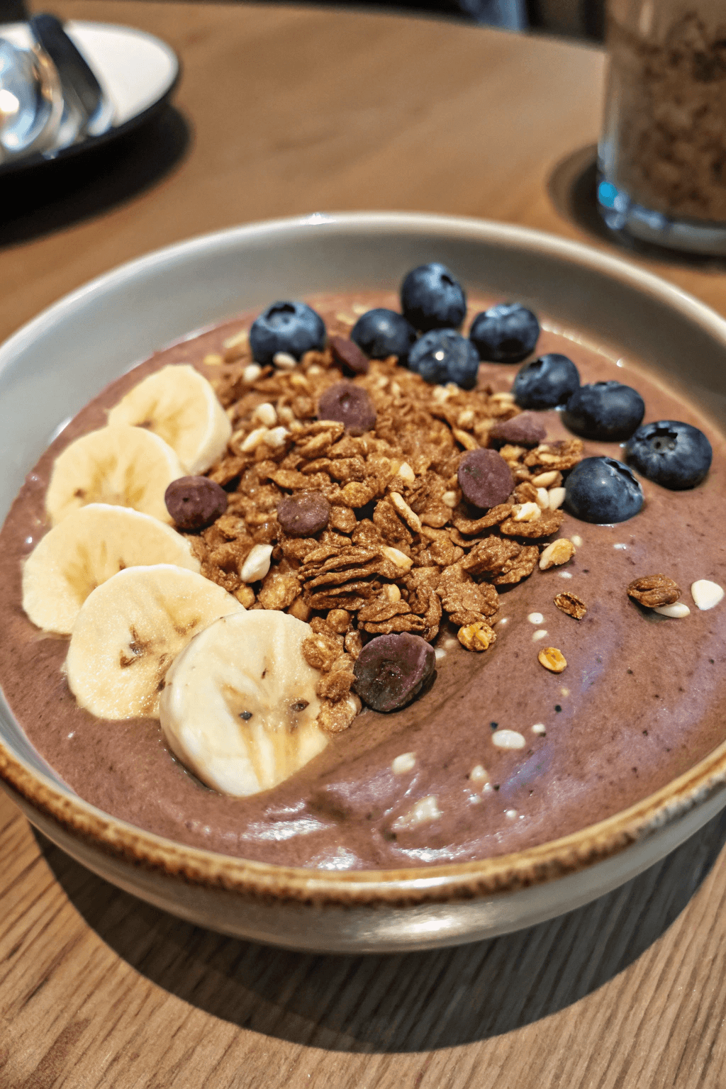 Receta De Smoothie Bowl De Chocolate