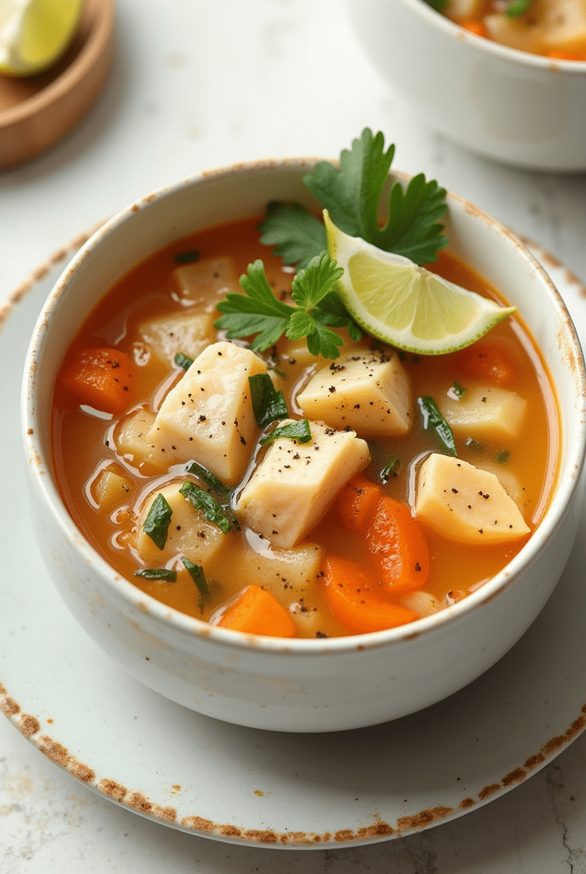 Receta de Sopa de Pescado