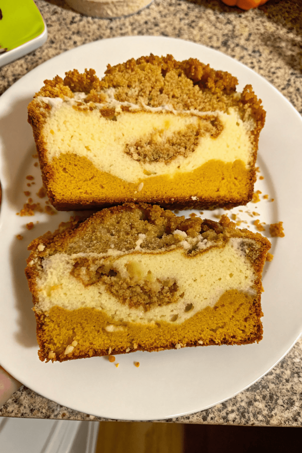 Pan de Calabaza con Queso Crema