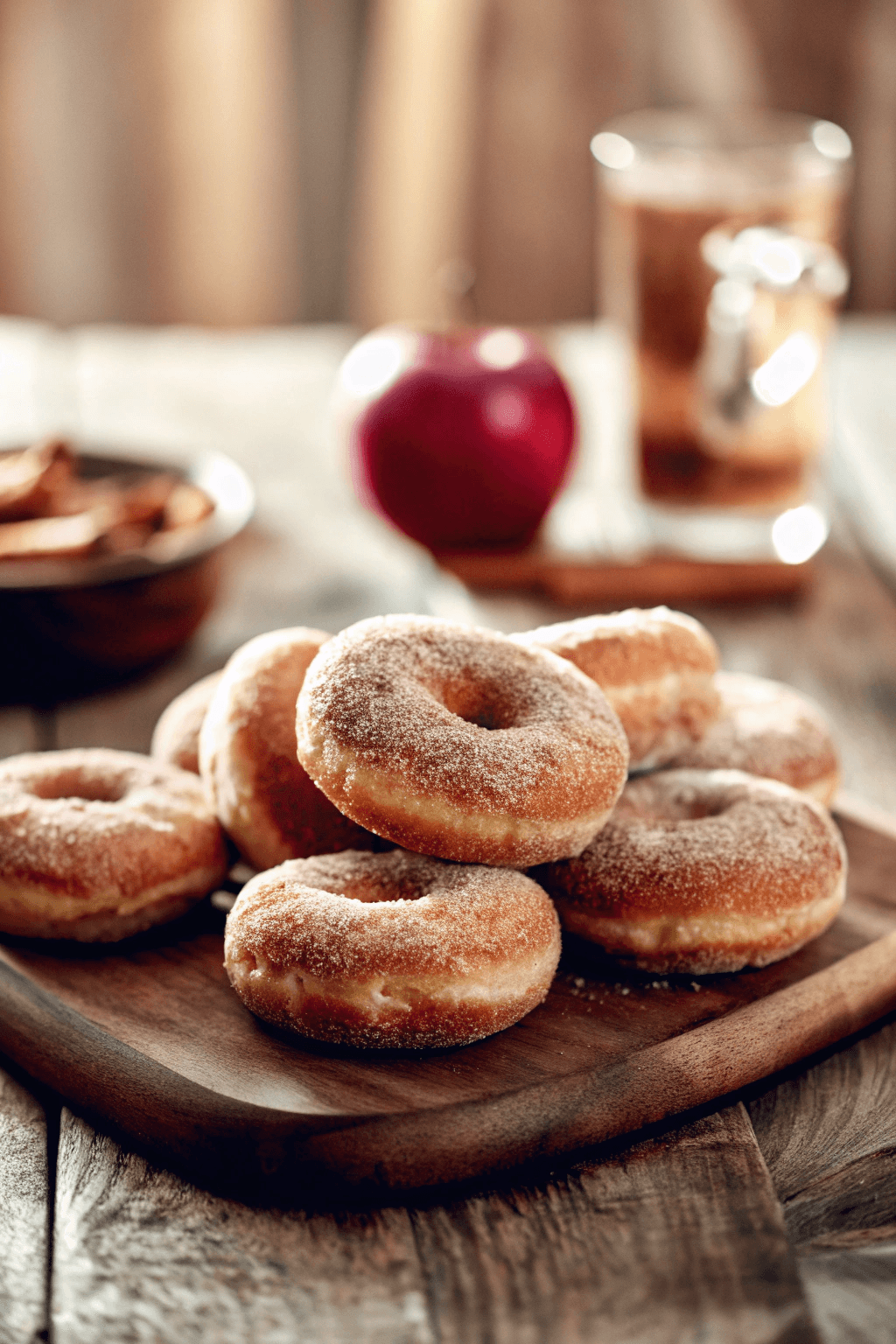 Donas de Sidra de Manzana