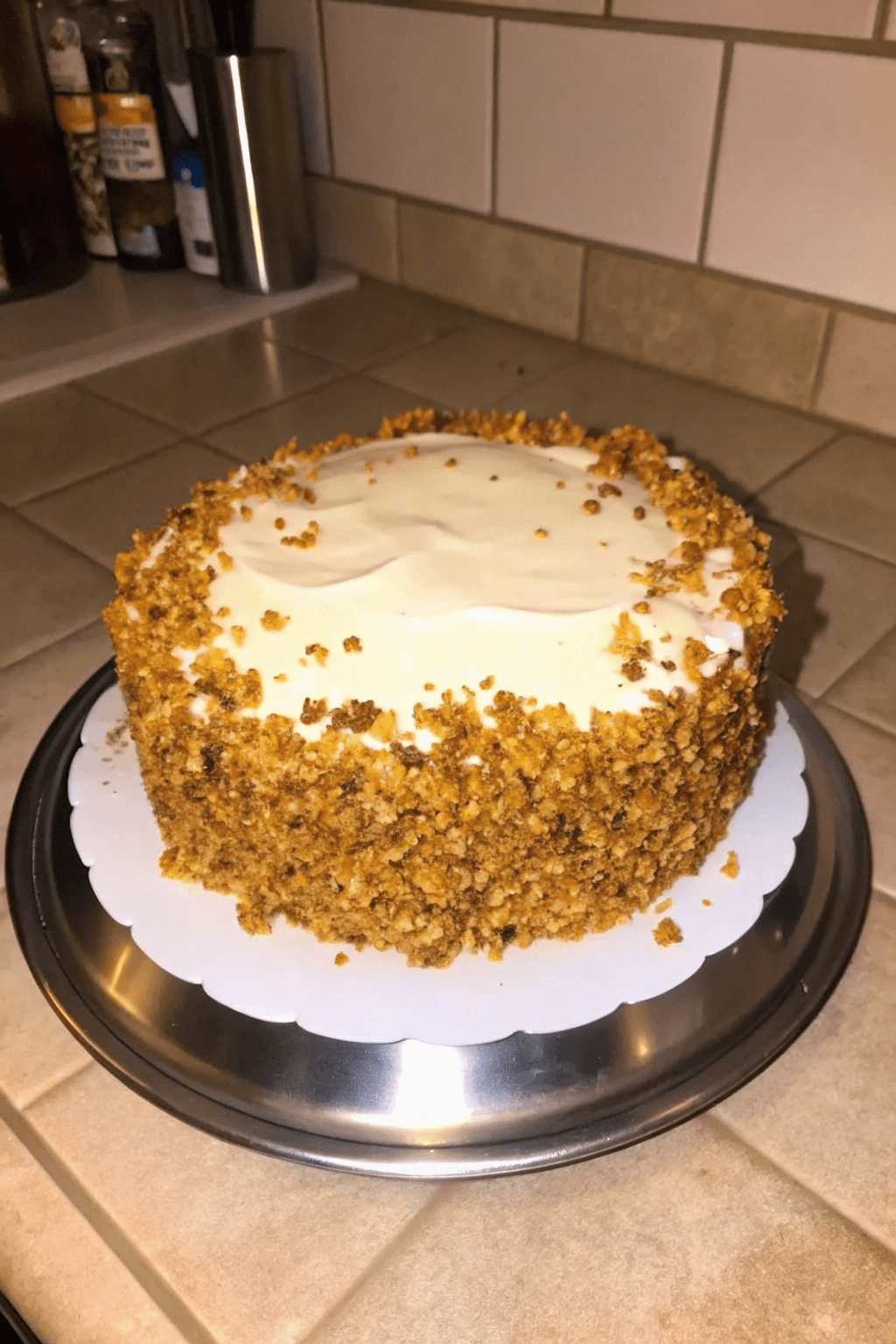 Receta de Pastel de Zanahoria Clásico