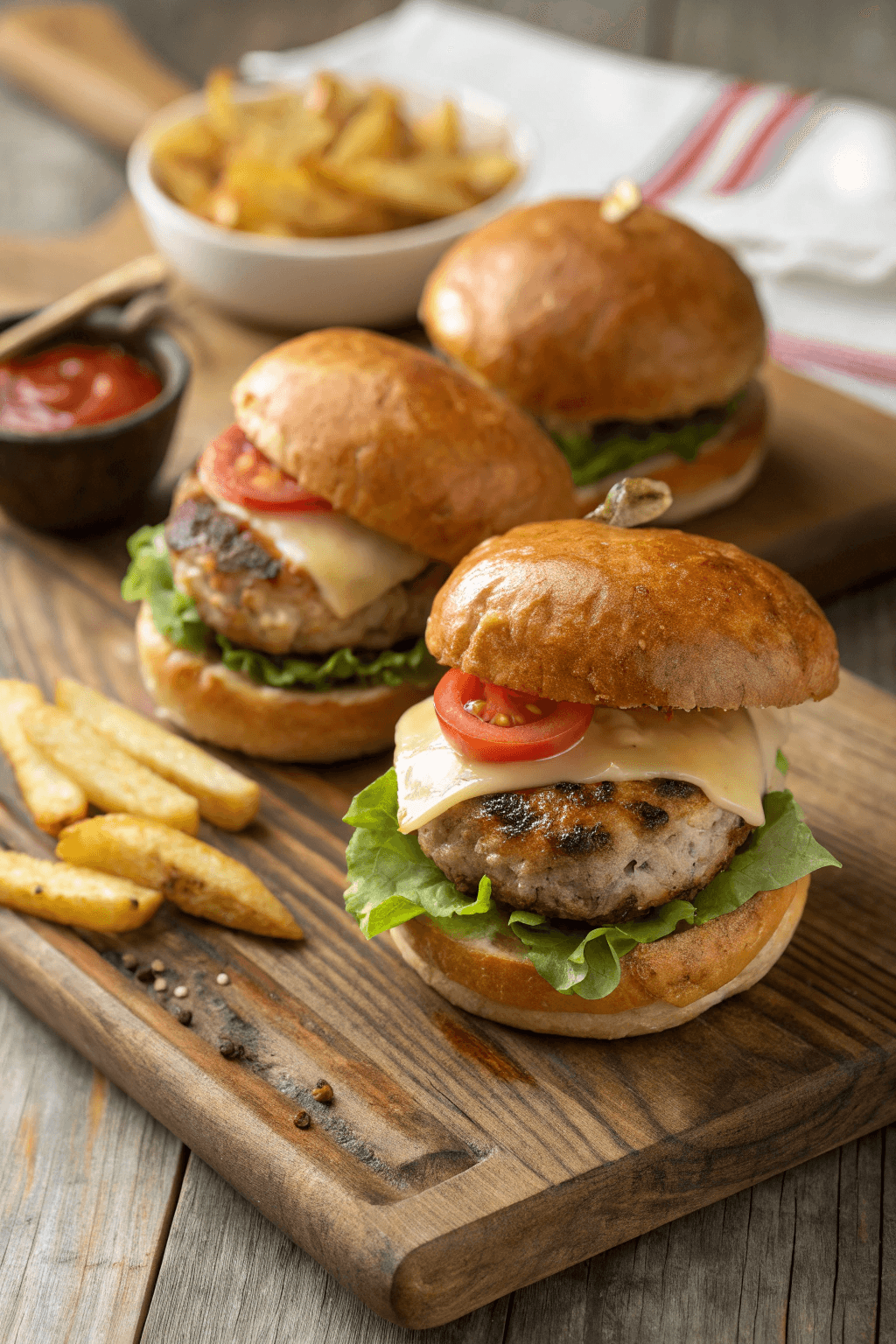 Mini Hamburguesas de Pavo