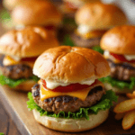Hamburguesas saludables de pavo