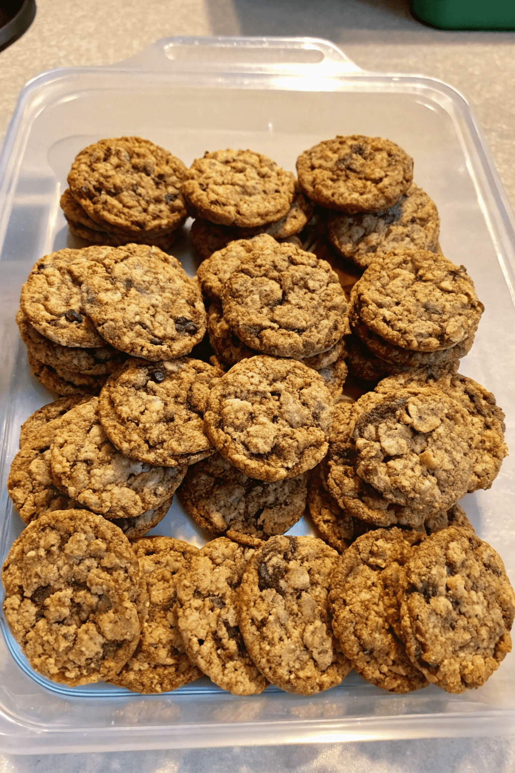 Receta de Galletas de avena en microondas