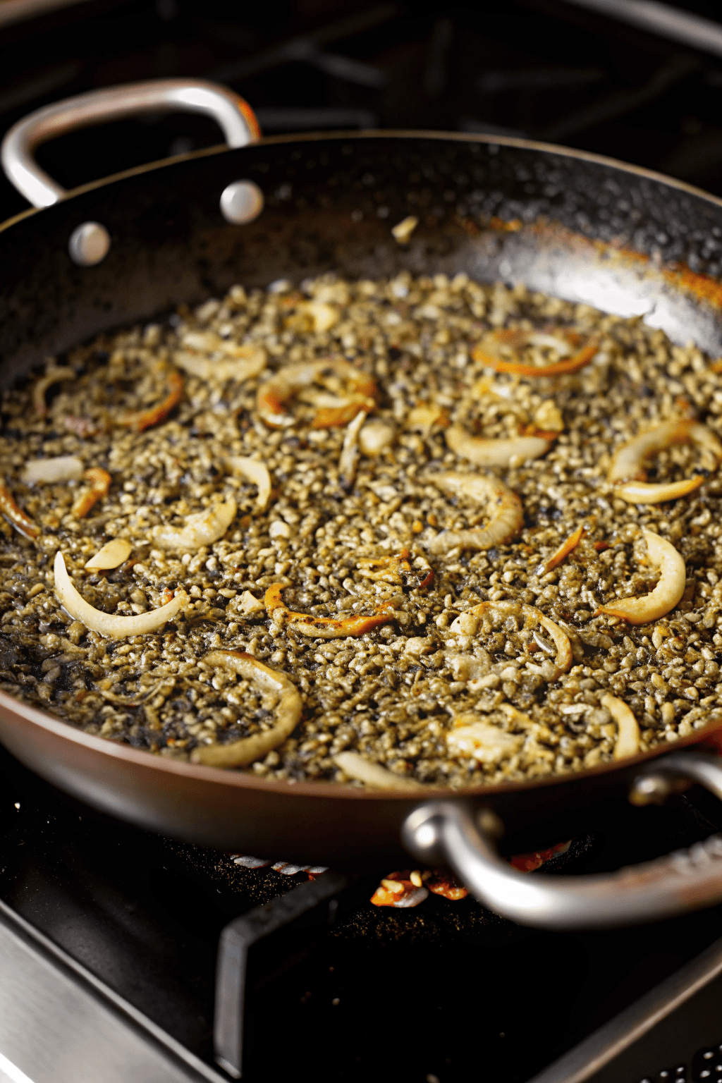 Arroz Negro con Calamares