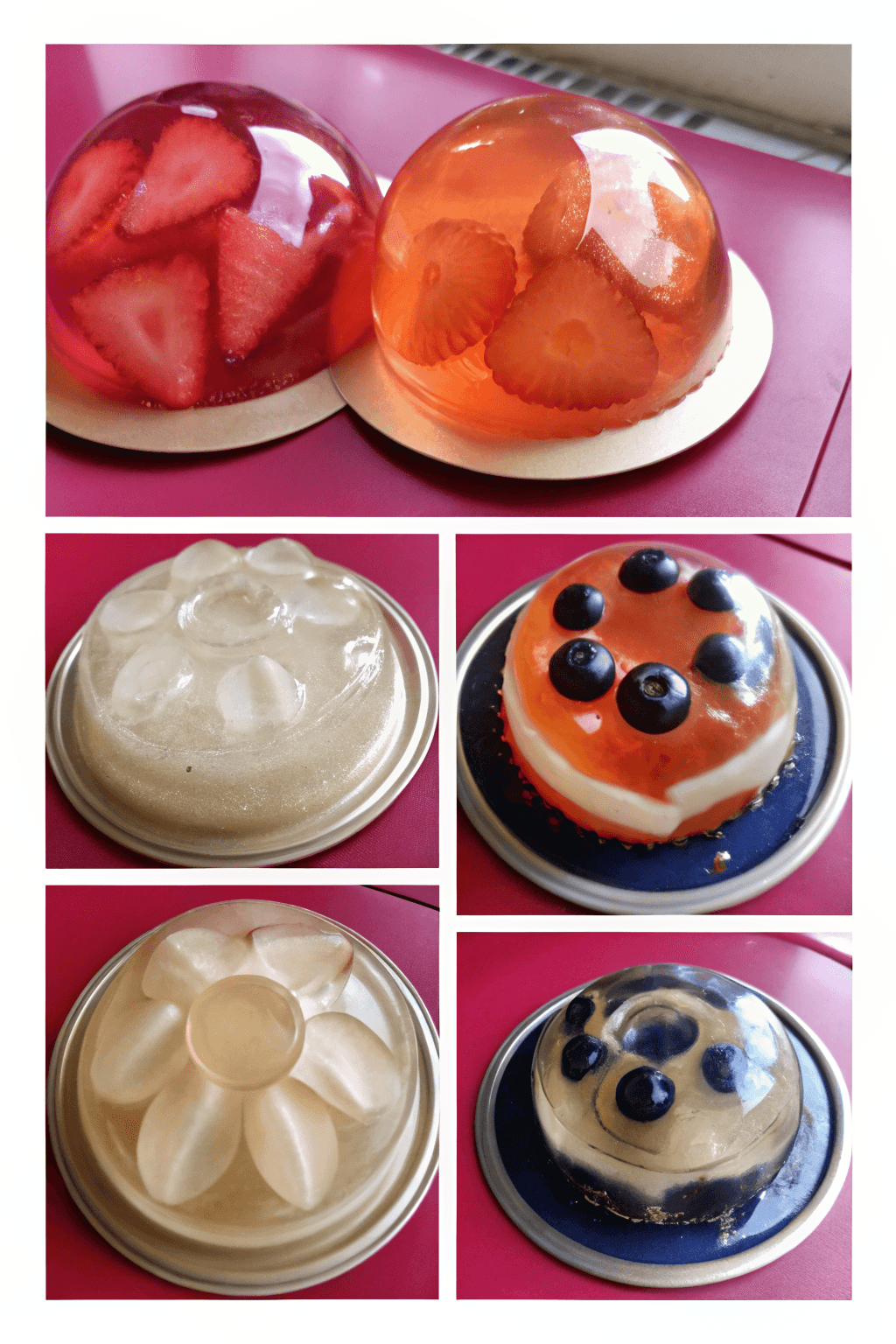 Bolas de Jello de Navidad