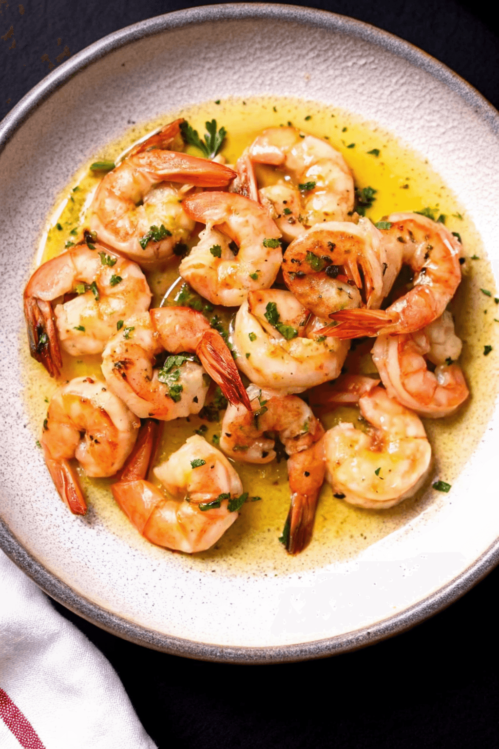 Camarones al ajillo con gambas rojas de Denia