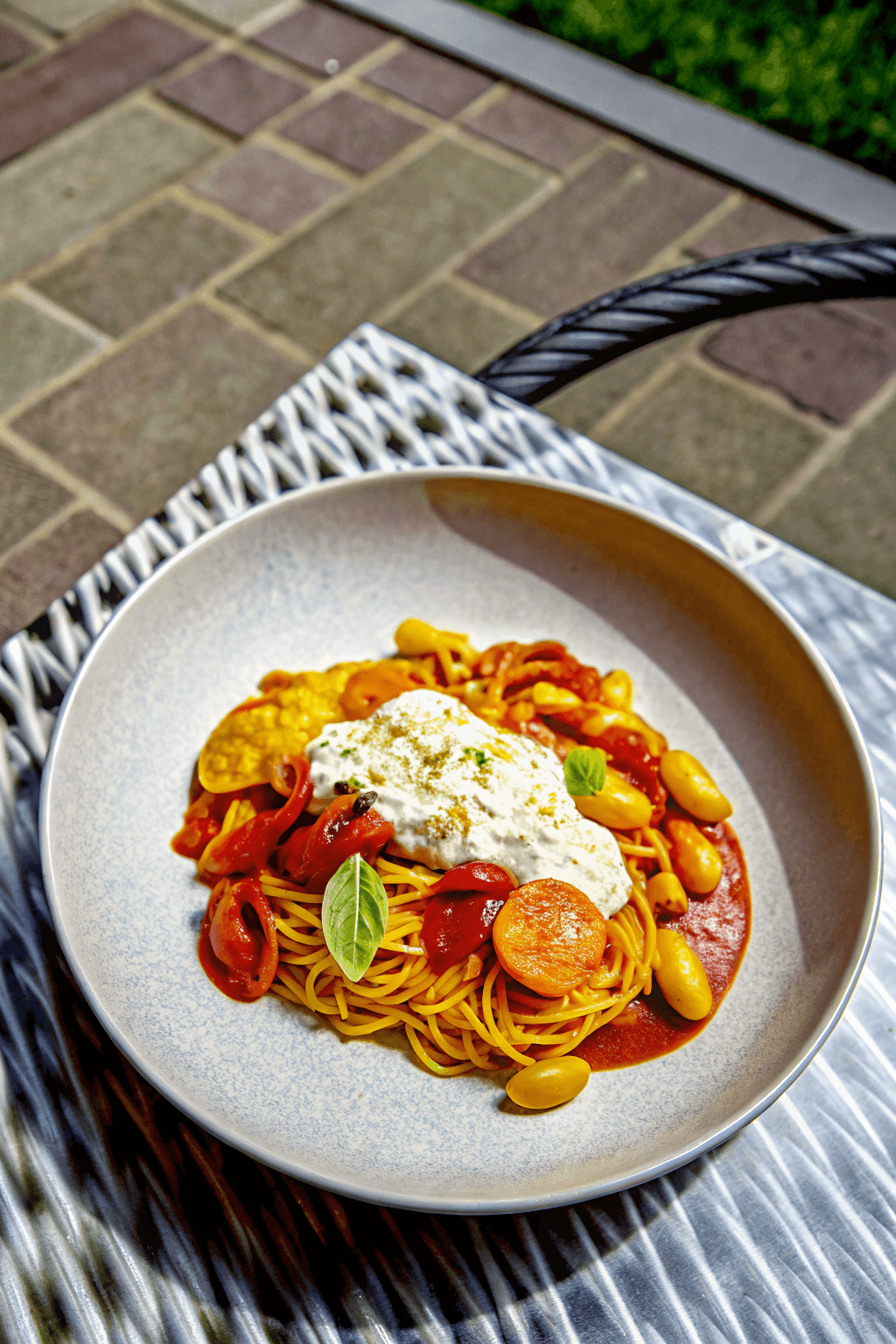 Receta de Pasta al Pomodoro