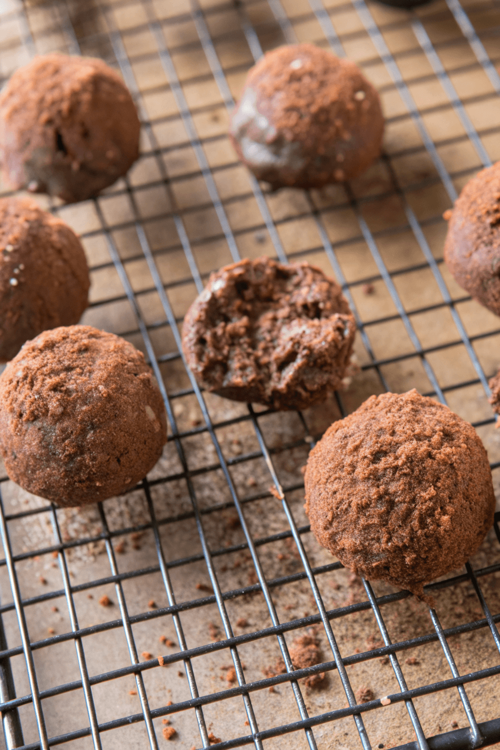Bolitas de Pudding de Plátano con Chocolate