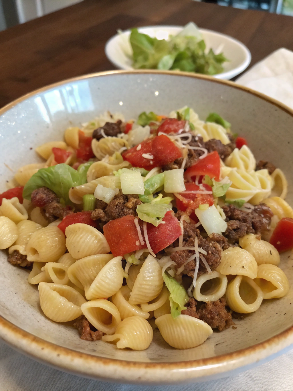 Mini-pastas de hamburguesa