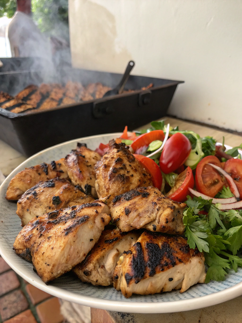 Pollo a la parrilla