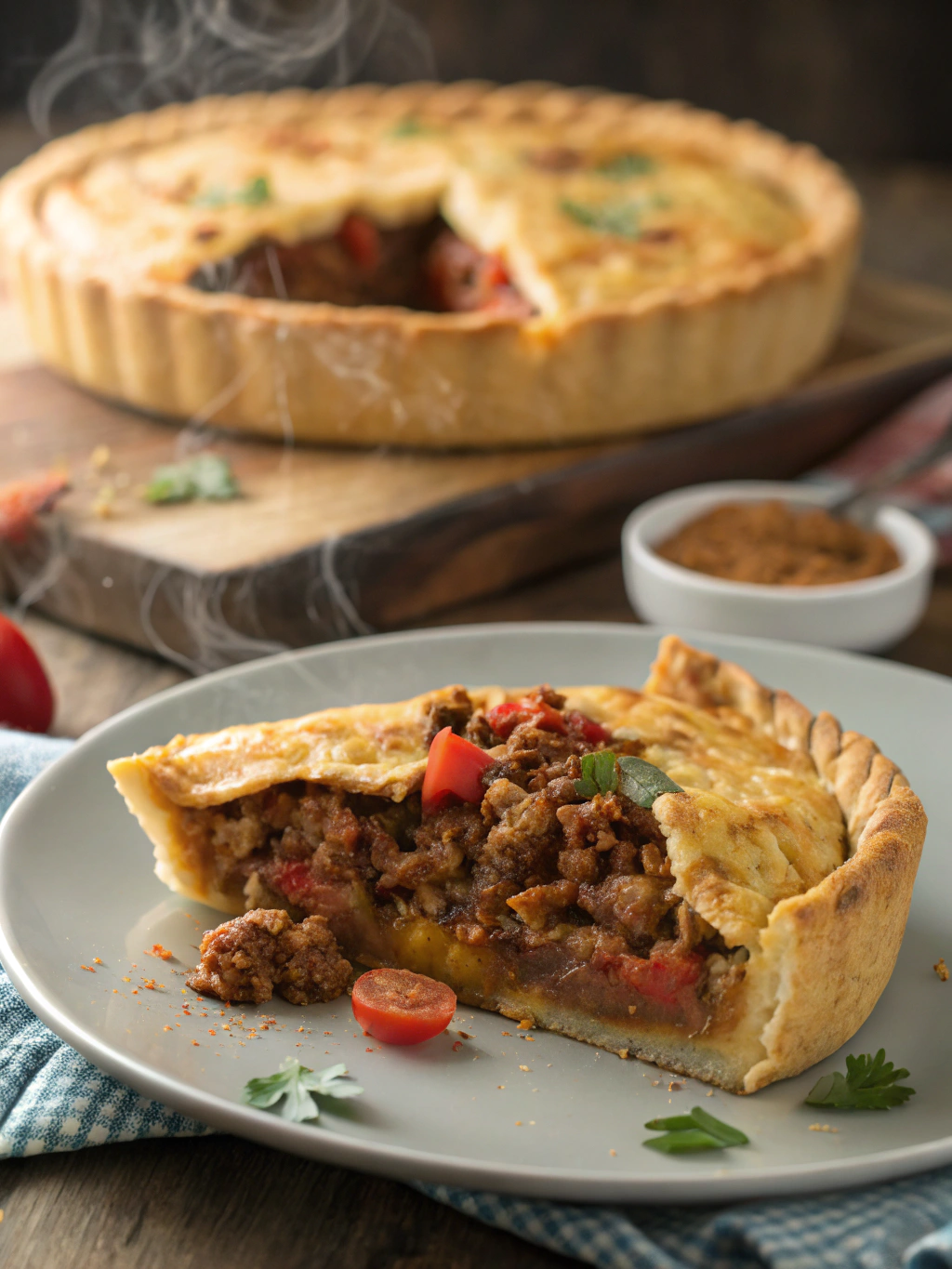 Roti de boloña especiado