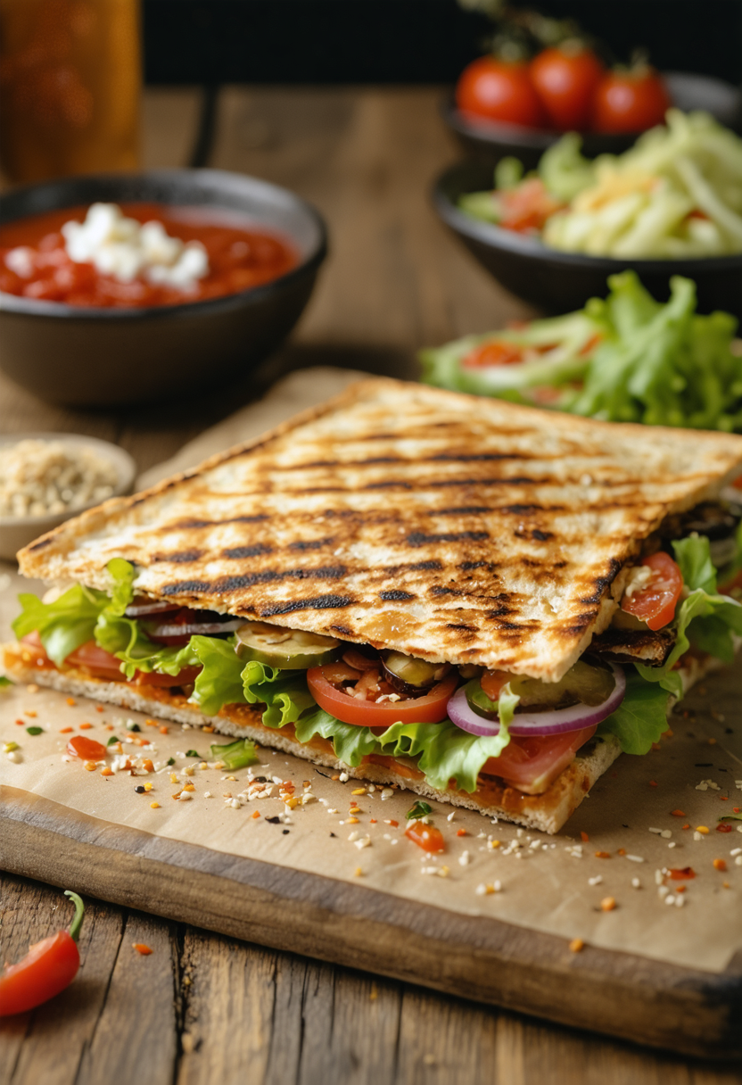 Sandwich jibarito