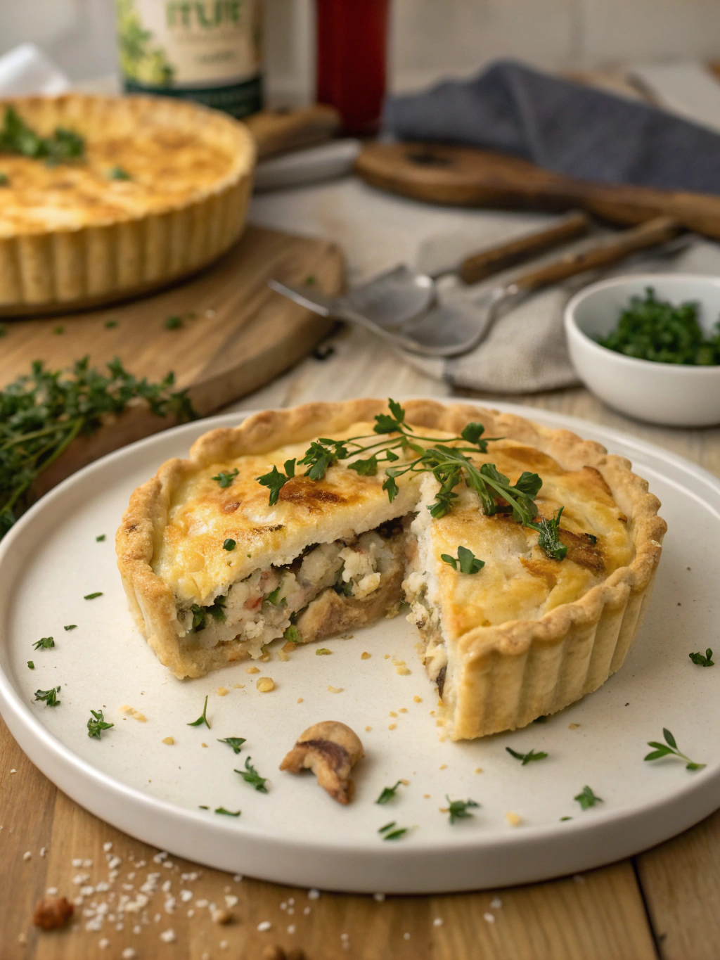 Tarta de pollo de Pierrette