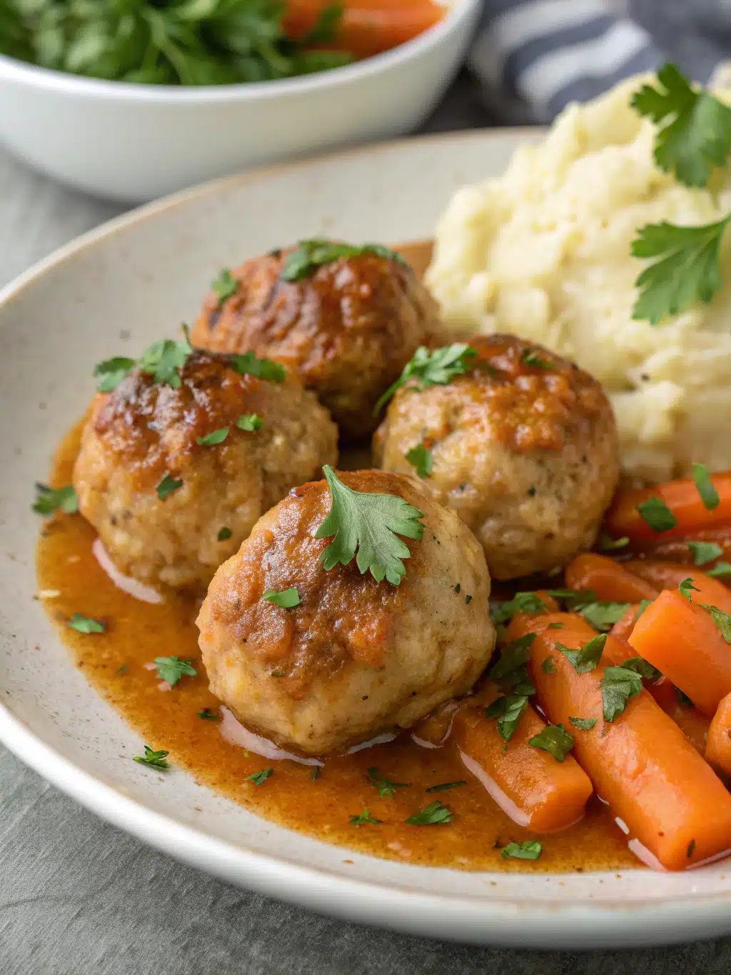 albondigas de pollo al horno