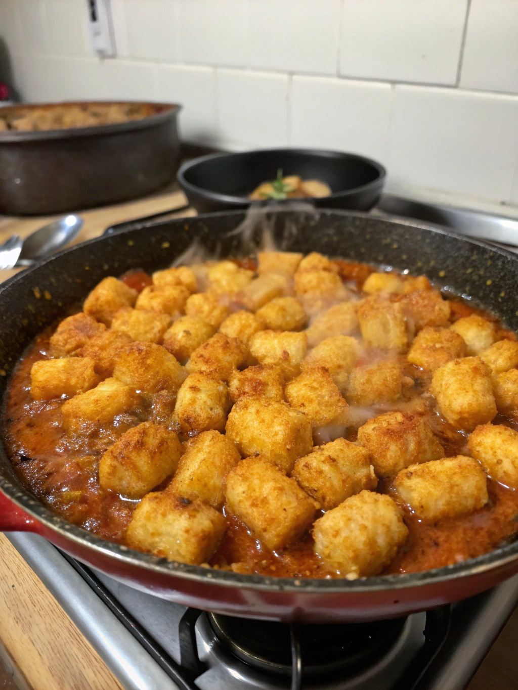 cazuela de tater tots