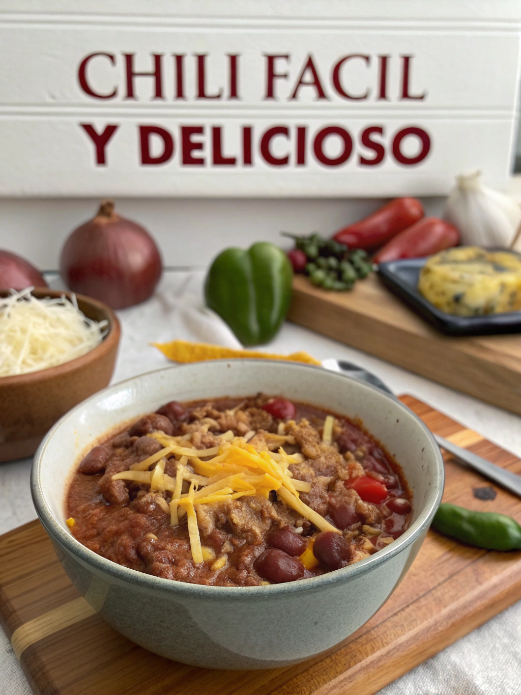 chili facil y delicioso