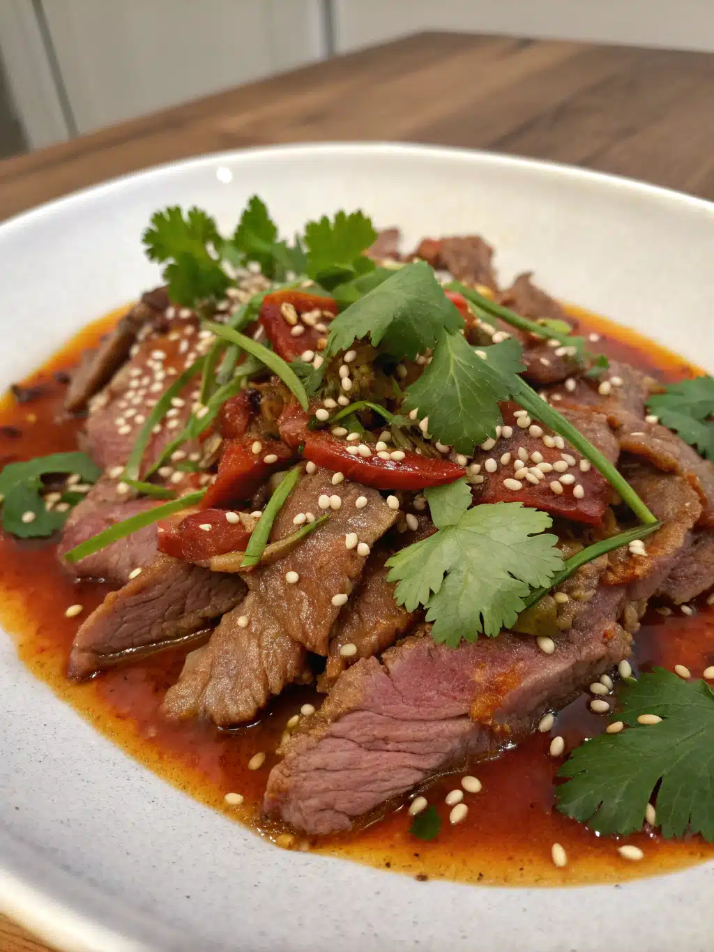 marinado de falda asiatica