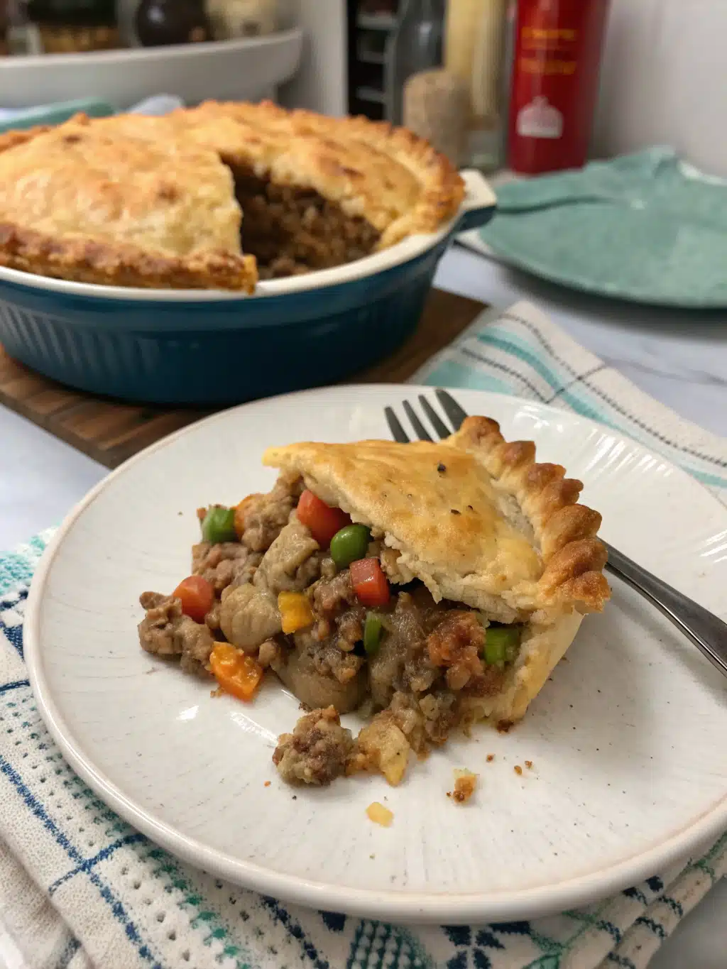 pastel de carne facil
