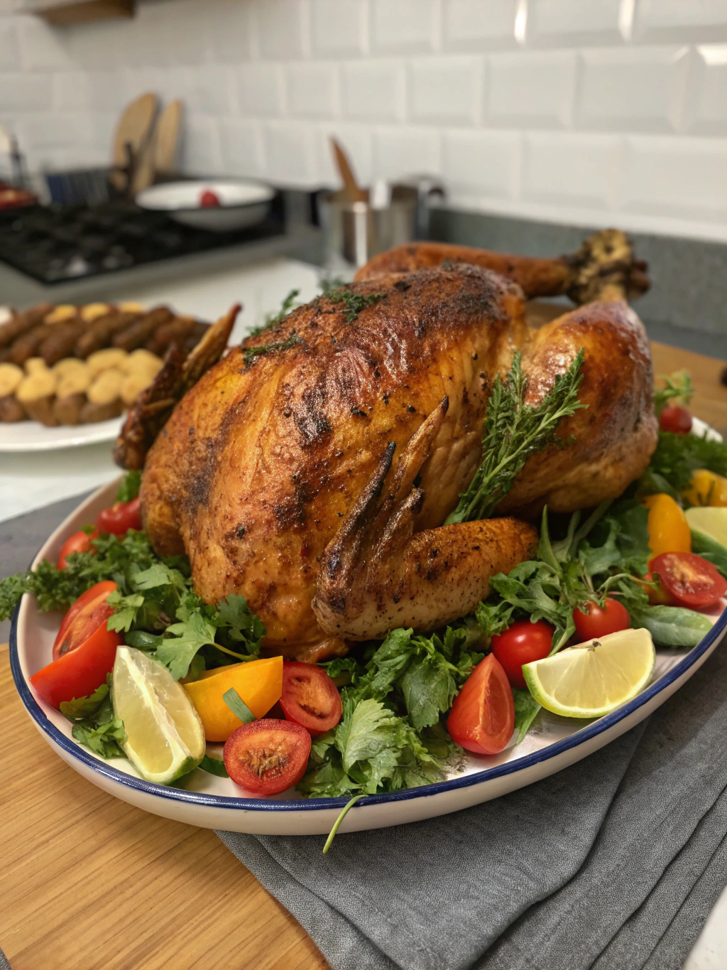 pavo asado receta deliciosa