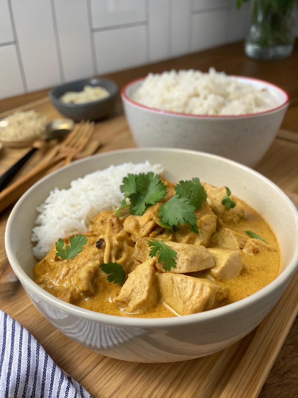 pavo molido al coco tailandés