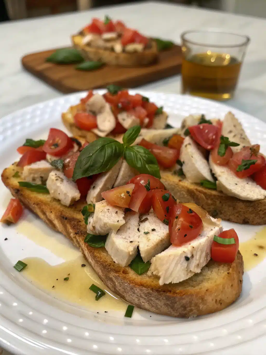 pollo a la bruschetta