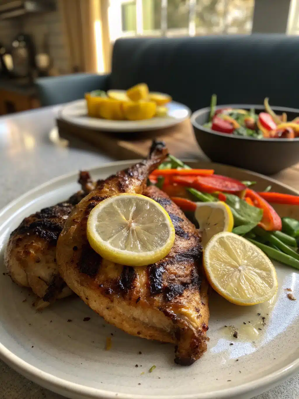 pollo a la parrilla con limon