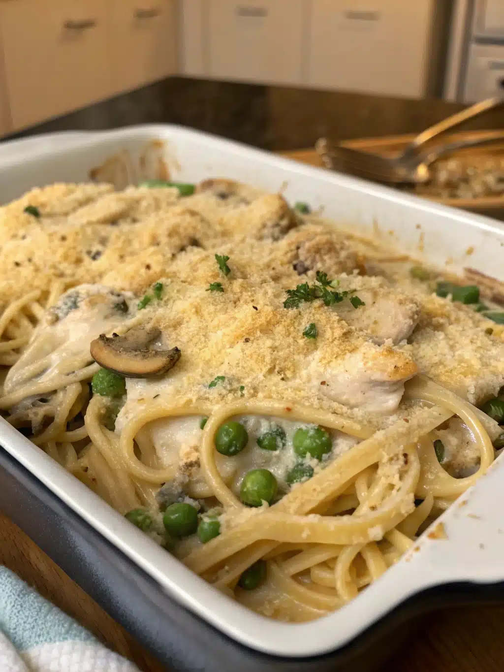 tetrazzini de pollo