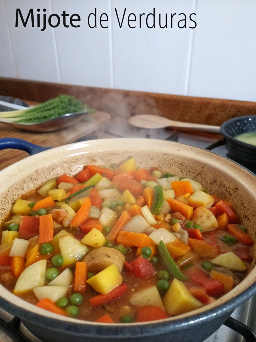 Mijote vegetariano de verduras