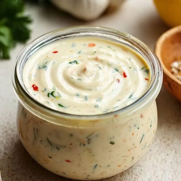 Aderezo de Ajo Cremoso y Delicioso